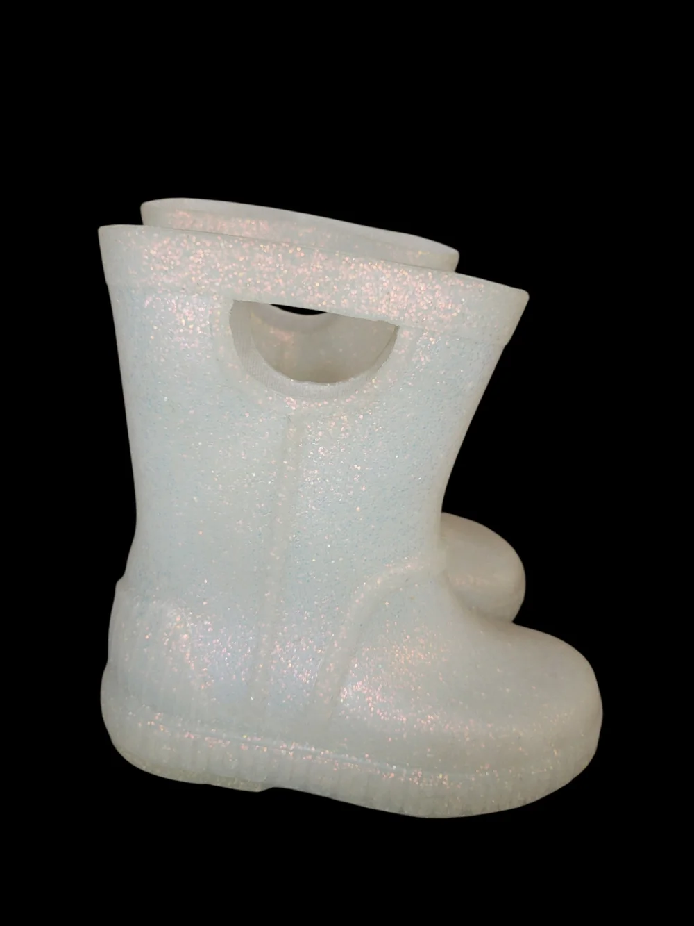 UGG Drizlita Glitter Rain Boots  Toddler Kids Size 7c